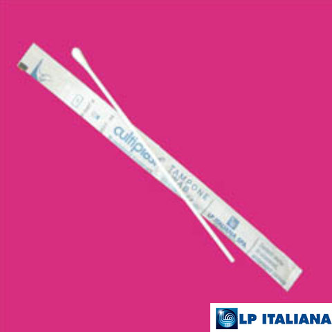 Eküvyon Çubuğu (Swab) Pamuk Uçlu Plastik Tek Tek Poşette LP Italiana L112498