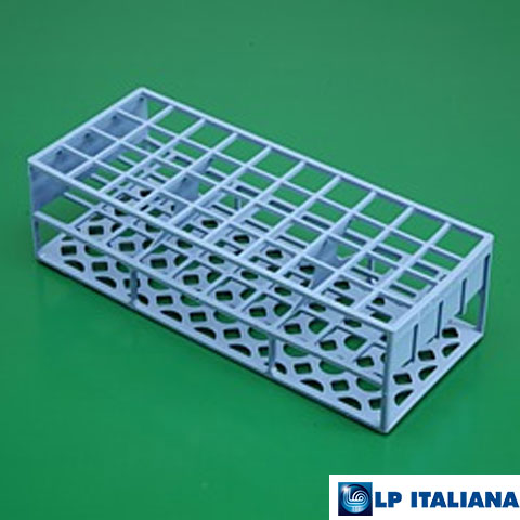 Tüp Sporu Kare Delikli Plastik 21 mm 40 Delikli Mavi LP Italiana L187086