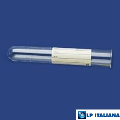Plastik Test Tüpü Dibi Yuvarlak Hacim 10 ml PS 16x100 mm Etiketli LP Italiana L111110