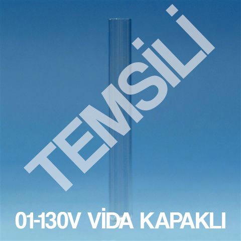 Deney tüpleri vida kapaklı İLDAM 01-130V