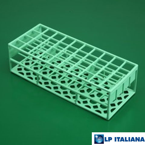 Tüp Sporu Kare Delikli Plastik 21 mm 40 Delikli Yeşil LP Italiana L187084
