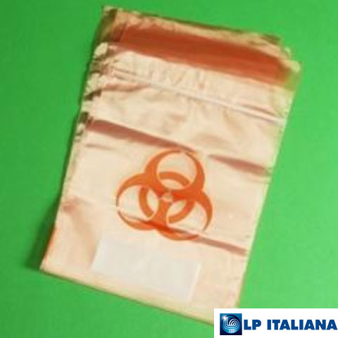 Kilitli Numune Taşıma Poşeti PE Gri LP Italiana L172037