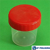 Numune Kabı Plastik PP Steril(CE) 180 ml LP Italiana L105048