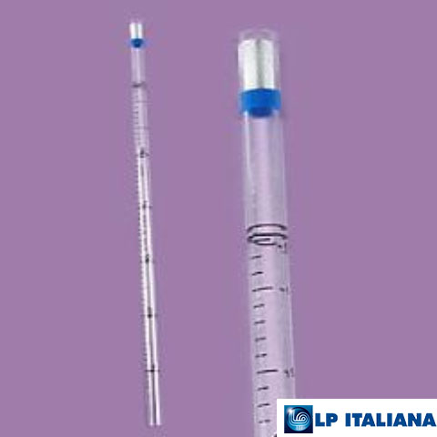 Serolojik Pipet Plastik Tek Kullanımlık Pyrogen Free Açık Uçlu 5 ml LP Italiana L160518