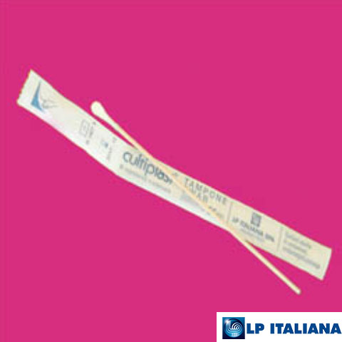 Eküvyon Çubuğu (Swab) Pamuk Uçlu Tahta Tek Tek Poşette LP Italiana L112298