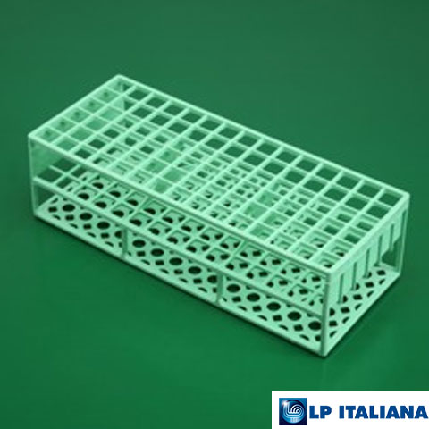 Tüp Sporu Kare Delikli Plastik 13 mm 90 Delikli Yeşil LP Italiana L189084