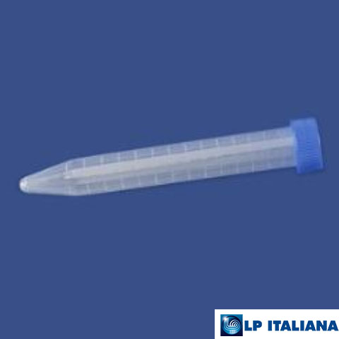 Falkon Tüpü 15 ml 17x120 mm Nonsteril Taksimatlı Mavi Vida Kapaklı LP Italiana L111547