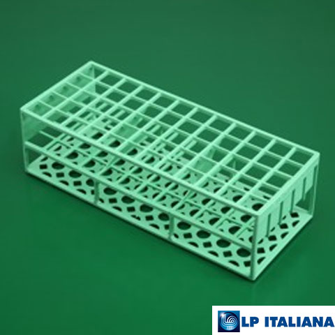 Tüp Sporu Kare Delikli Plastik 17 mm 60 Delikli Yeşil LP Italiana L188084