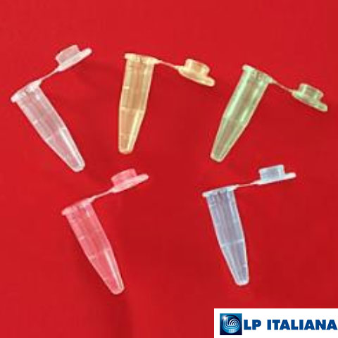Eppendorf Tüpü 1.5 ml Kapaklı Karışık LP Italiana L111542