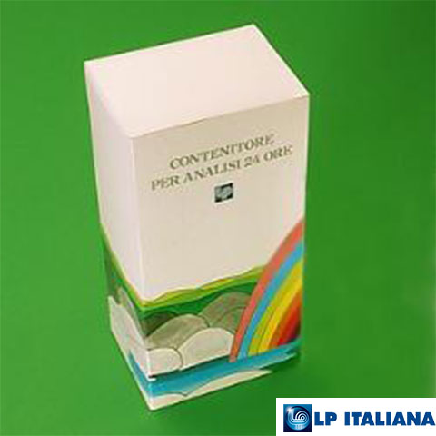 İdrar Toplama Kabı 24 Saatlik Plastik Dikey Özel Kutusunda LP Italiana L108231
