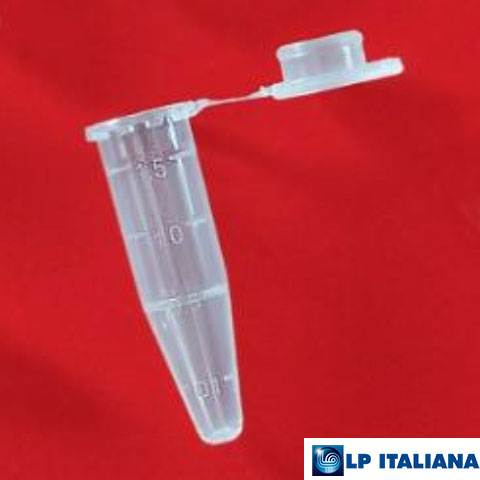 Eppendorf Tüpü 1.5 ml Kapaklı Mavi LP Italiana L111546