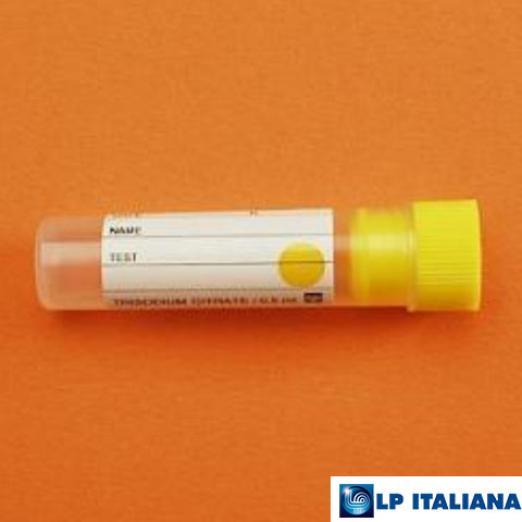 Sodyum Sitratlı Tüp Sari 0.5 ml 16x60 mm LP Italiana L114367