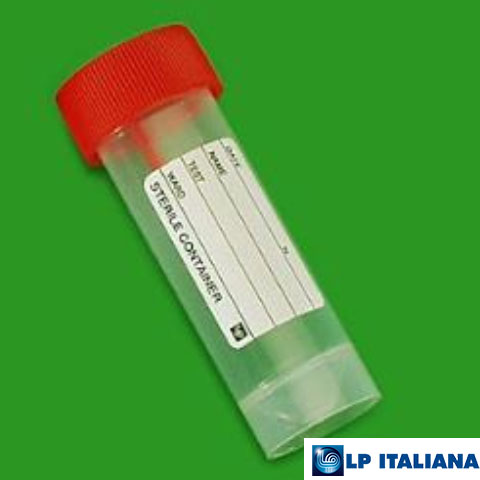 Numune Kabı 25 ml Kaşıklı Steril Etiketli LP Italiana L109148